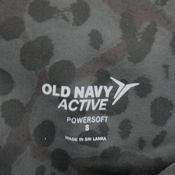 NWT Old Navy S Powersoft Leopard Leggings Extra High Rise Athleisure Gymcore - Picture 13 of 14